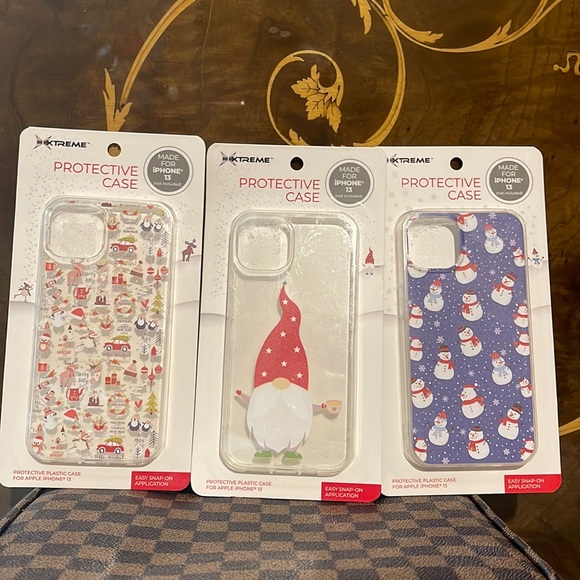 (3) NEW XTREME PROTECTIVE PLASTIC CASES FOR IPHONE 13 - Picture 1 of 4